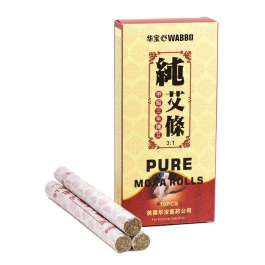 M2 Premium Moxa Rolls 3 Yrs - 10 Rolls/Box 华宝纯艾绒条(有烟)