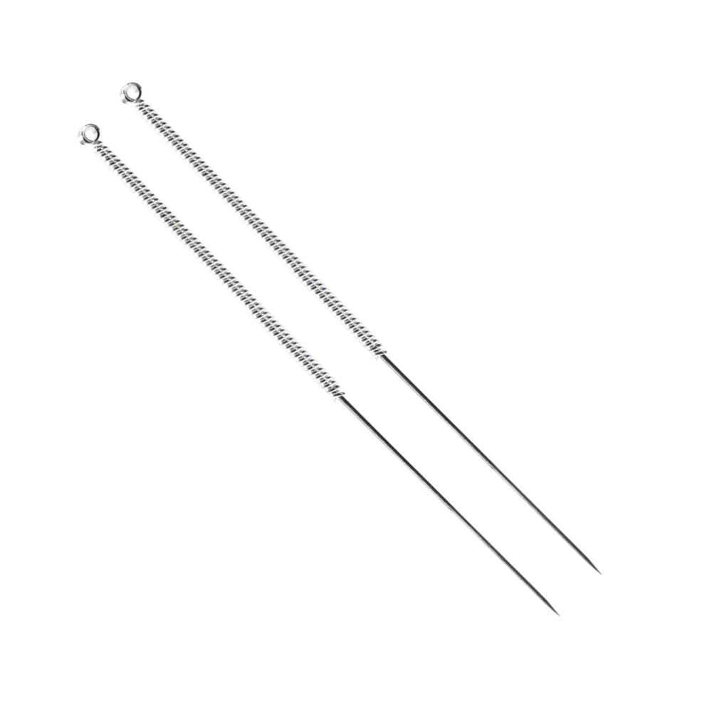 S3415 SilverStar 0.22 x 40mm (1.5") Acupuncture Needles (5 Needles/Tube, 500 PCS/Box) 华宝牌 (5针/管,500支)