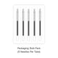 S3405 SilverStar 0.22 x 13mm (0.5") Acupuncture Needles (5 Needles/Tube, 500 PCS/Box) 华宝牌 (5针/管,500支)